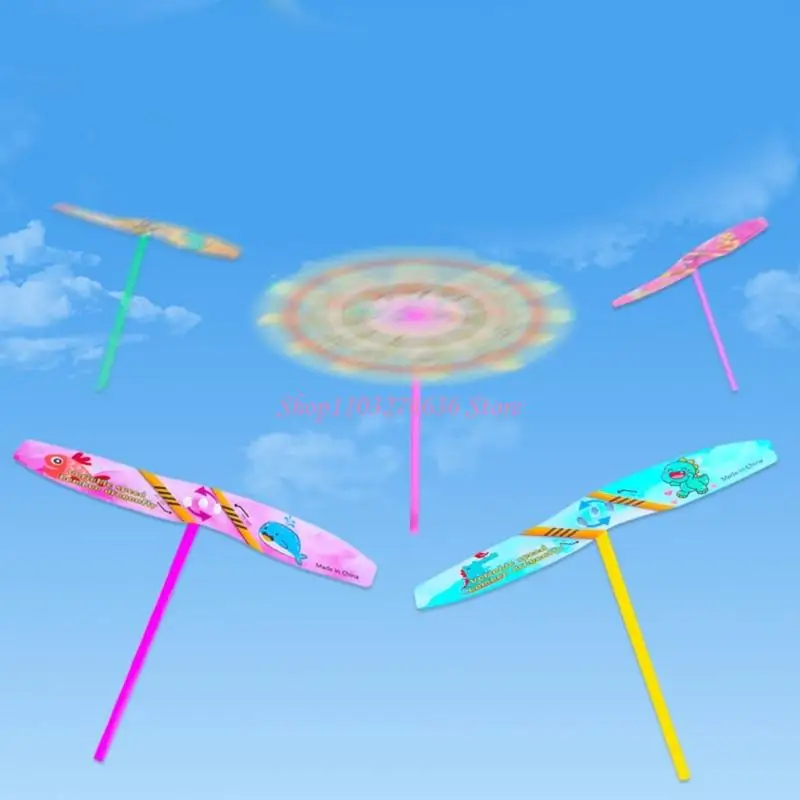 R6fd plastique coloré libellules volants piratage jouet extérieur amusant