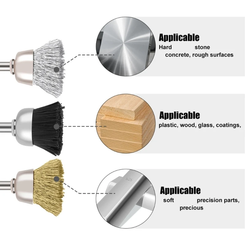 

Профессиональная коллекция дробильных головок из 17 частей для металлического чешуйчатого муравья, деревообработки A2BB