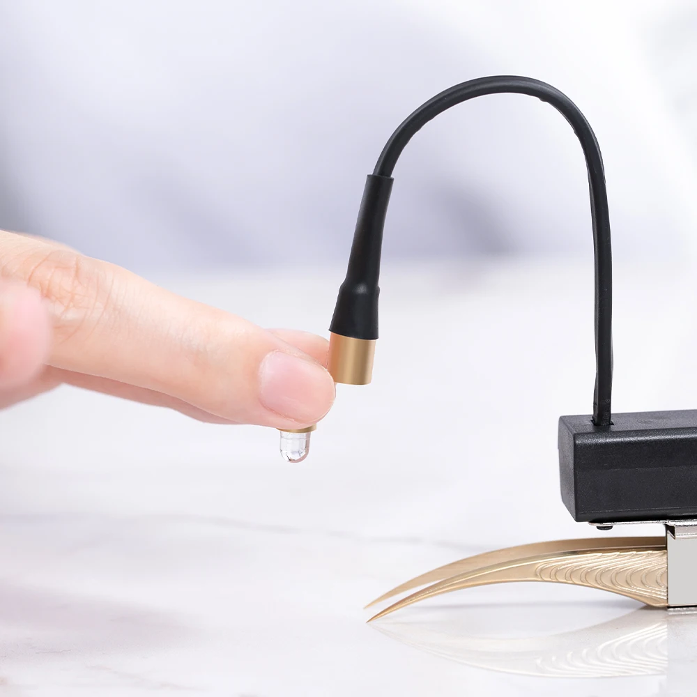 Pinky Leem 395-405nm Led Uv CE EMC RoHs Wymienna głowica lampy do przedłużania rzęs Dotykowe pęsety Światło