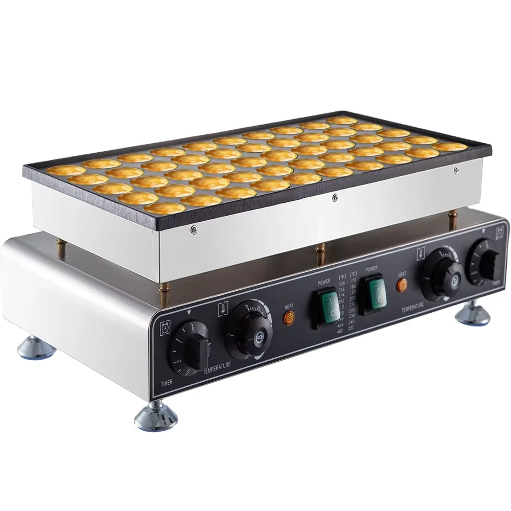 Máquina de panqueques Heavy du, máquina de gofres comercial, equipo eléctrico Industrial para aperitivos, máquina crujiente de alta calidad