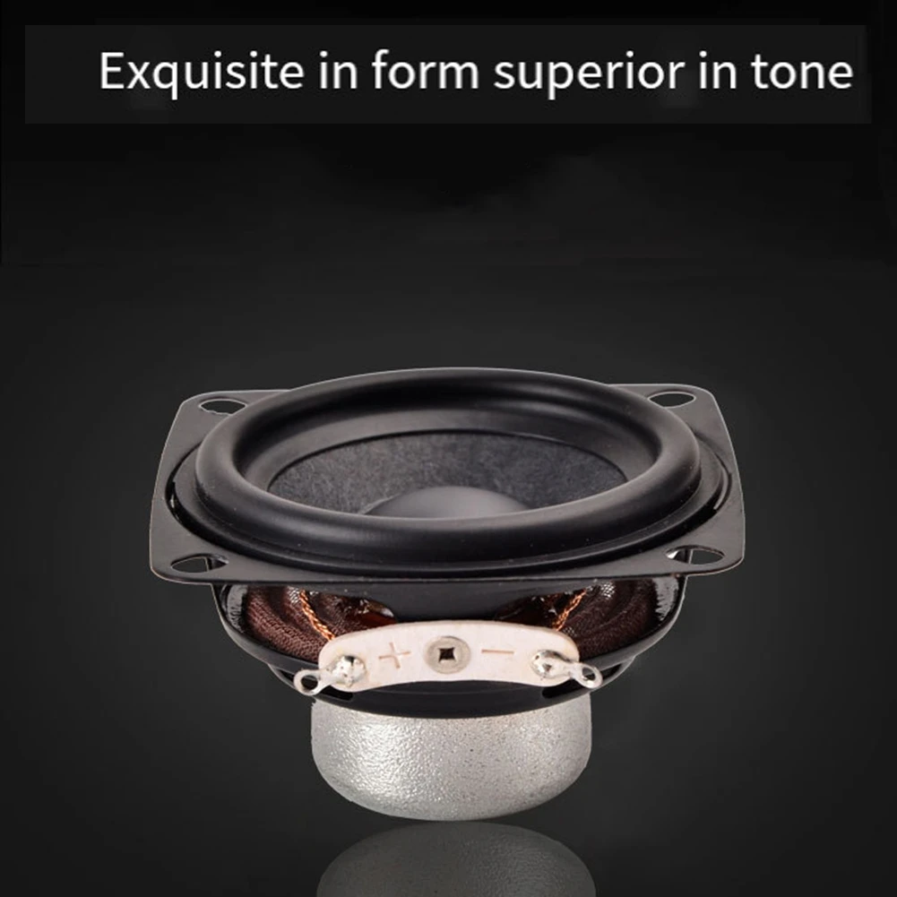 2Pcs 52mm Full Range Speakers 4 Ohm 10W Flat Arc Double Magnetic Bluetooth Speaker YDH