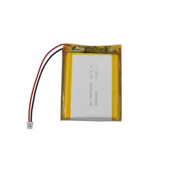 3.7v 2000mah 7.4Wh Rechargeable Lipo Li Lithium Battery 804050 JST 2pin 1.25mm Plug Repair Amber Crystal Ball Night Light