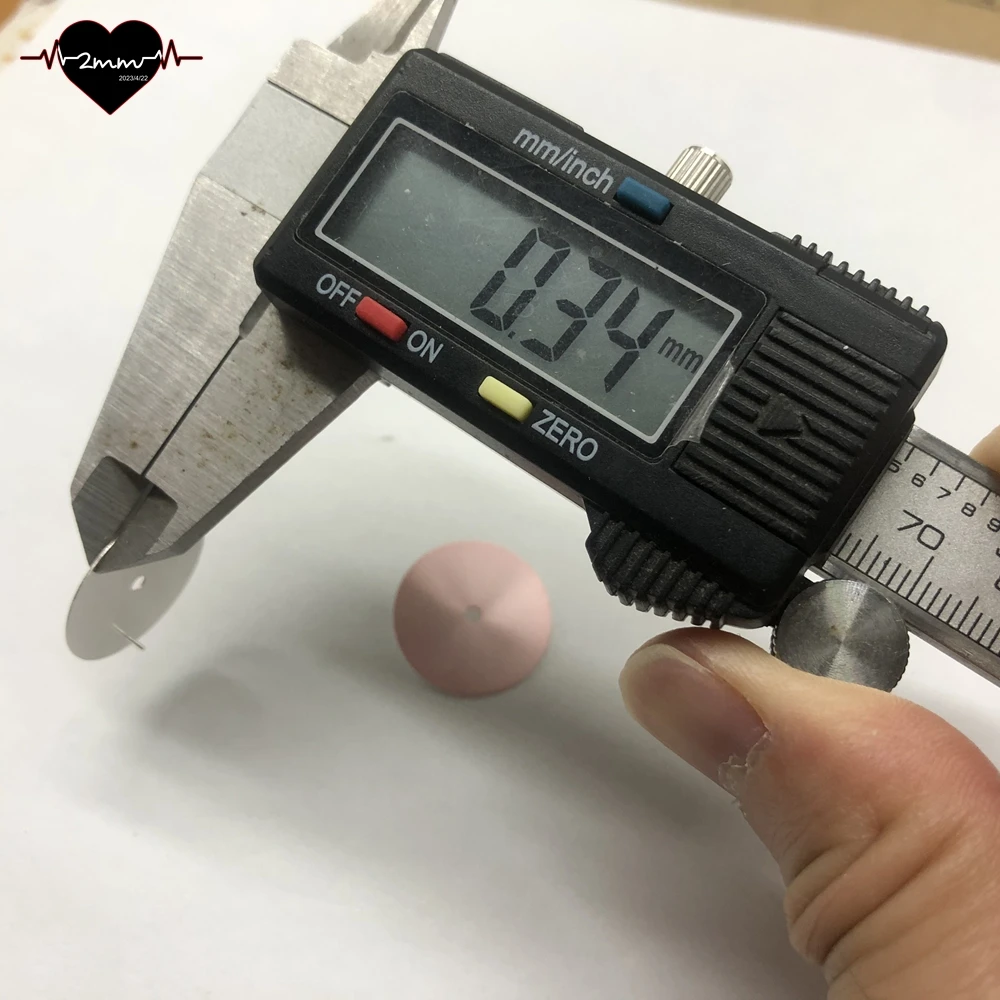 Blank Watch Dial sunburst pink color no window for NH05 Movement 20.5mm Watch Faces sunray