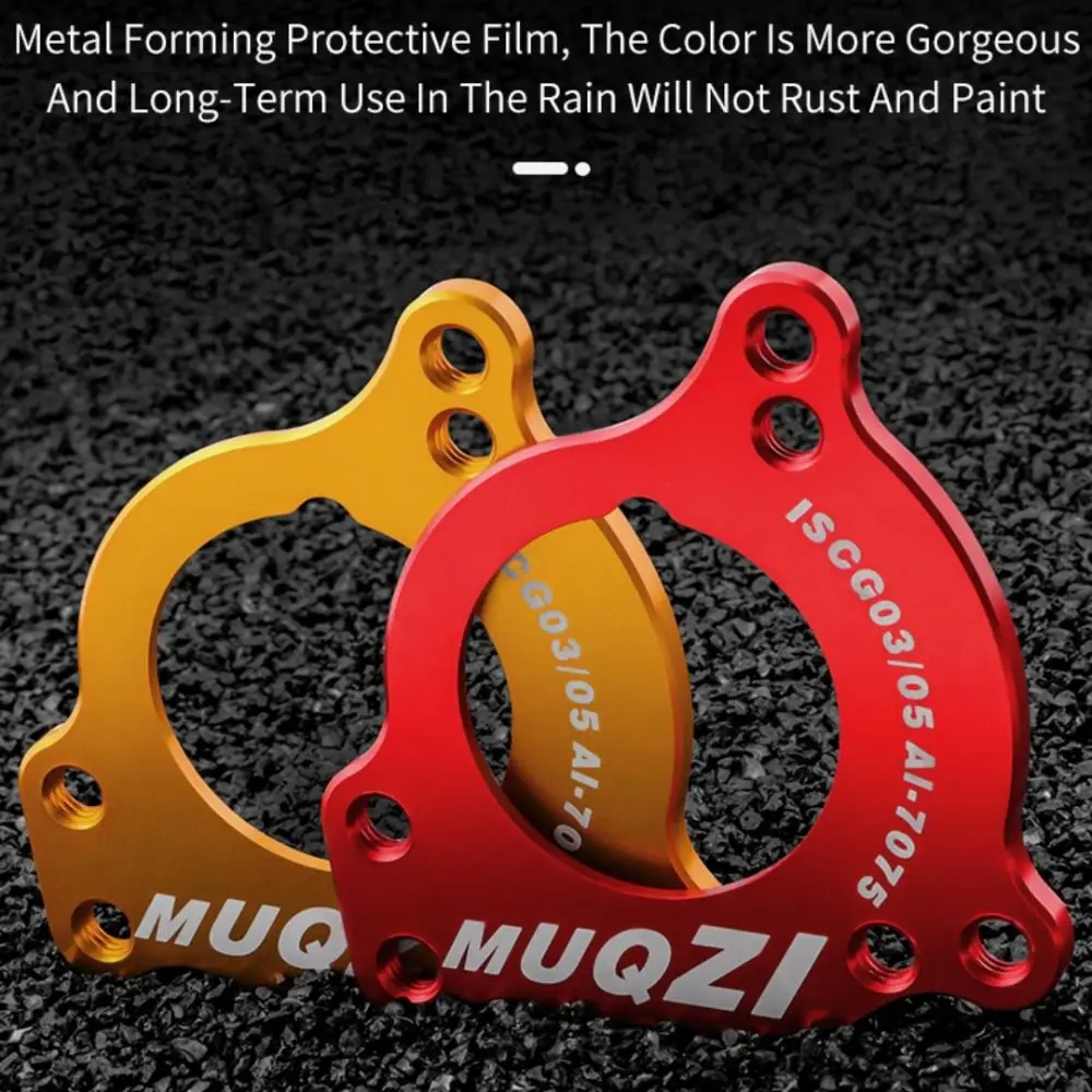 7075 Aluminum Alloy Bike Chain Guide ISCG ISCG03 ISCG05 Wear-resistant Bottom Bracket Adapter High Strength Universal