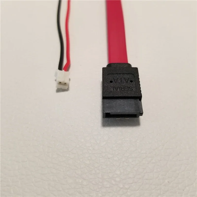 Sata 22Pin 7Pin & 2Pin ideハードドライブにデータ電源ケーブル 7 + 15Pinアダプタ赤 10 センチメートル