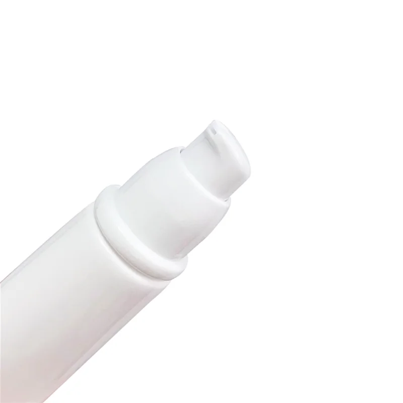 10-100pcs Empty 50ml/g Soft Tube White Bottle Squeeze Hose Foundation Lotion BB Cream Serum Cosmetic Container With Vacuum Pump