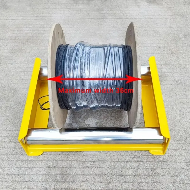 Portable Wire Rack Construction Site Cable Laying Tool Small Thick Flat Cable Tray Fiber Optic Cable Tray