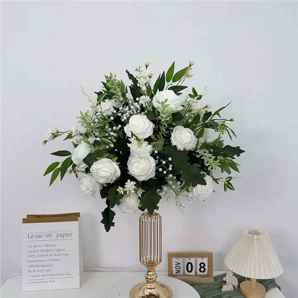 

Artificial Flower Centerpiece Decoration Floral Wedding Arrangement Decoration Flower Ball