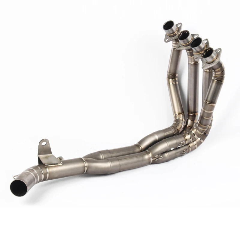 

For Kawasaki Z900 Ninja 900 2017-2019 Slip-on Exhaust System Motorcycle Header Mid Link Pipe Titanium Alloy Original Diameter