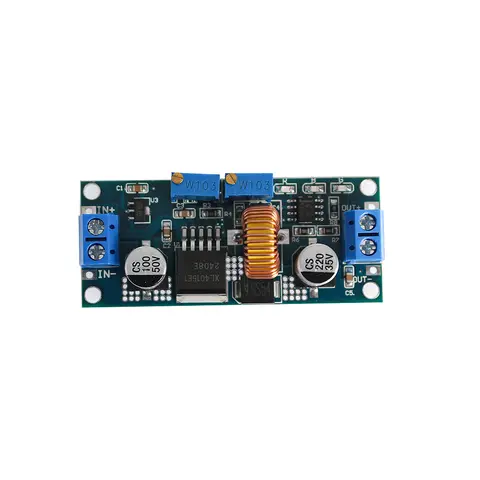 CC/CV 5A Lithium Charger Board XL4015 Adjustable 6-38V To 1.25-36V DC Step Down Power Supply Buck Module
