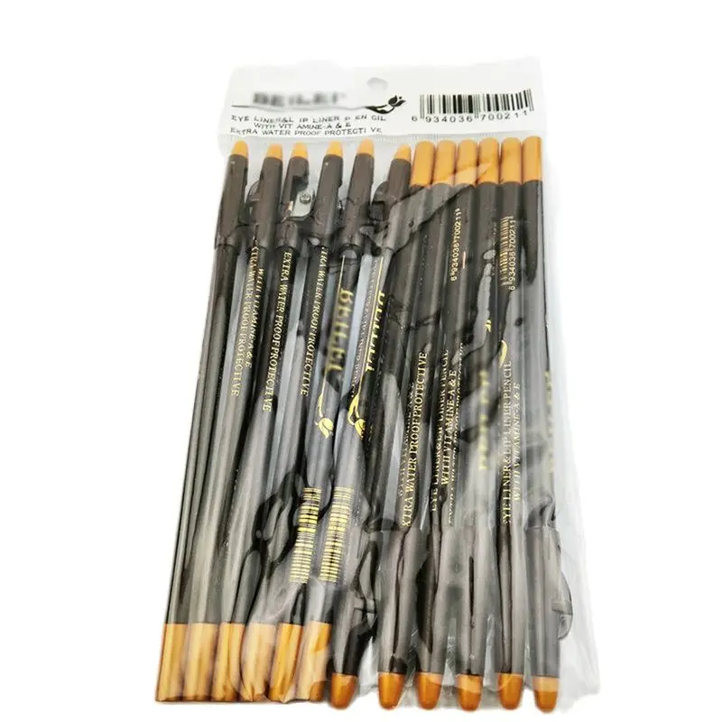 Augenbraue Bleistift Verfügbar Augenbraue Bleistift Schatten Kosmetik Natürliche Lang Anhaltende Farbton Wasserdichte Microblading Holz Augenbraue Stift