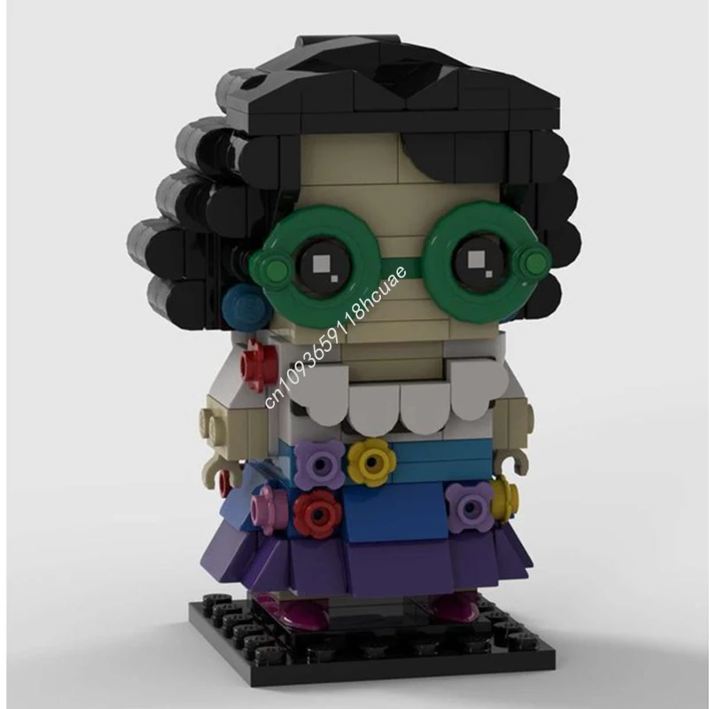 

259pcs MOC Mirabel Encanto Brickheadz Model Building blocks Modular creative Kids Birthday toys Christmas gifts