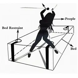 女性と大人のためのボンデージセット,足首の袖口,セックスカップルのための大人の寝具,エロティックなボンデージ製品