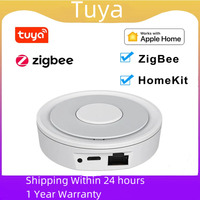 Tuya HomeKit ZigBee Gateway Smart Home Bridge Hub ZigBee APP Remote Control Work with Apple HomeKit Alexa Google Home SmartLife