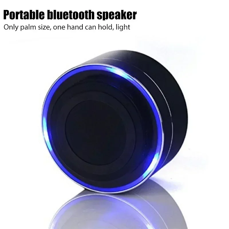 Haut-parleur Bluetooth sans fil pour pelouse extérieure, mini haut-parleur portable, diffusion Bluetooth, carte TF, USB, système audio