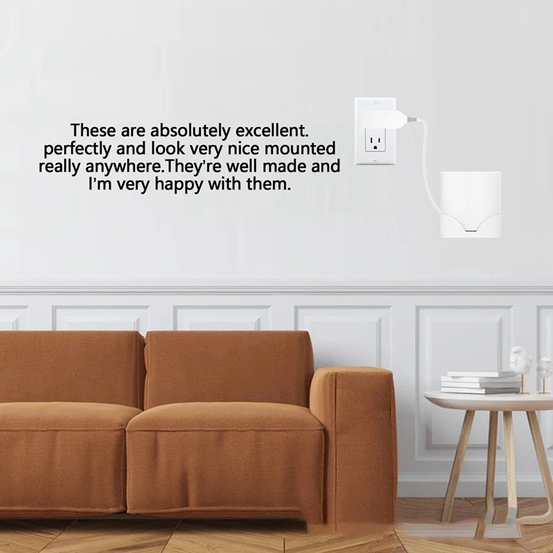 Top ข้อเสนอ Wall Mount สําหรับ TP-Link Deco X20 X60 X50 X55 Wifi 6 Wall Mount Bracket พร้อมสาย Organizer บ้านตาข่ายระบบ Wifi