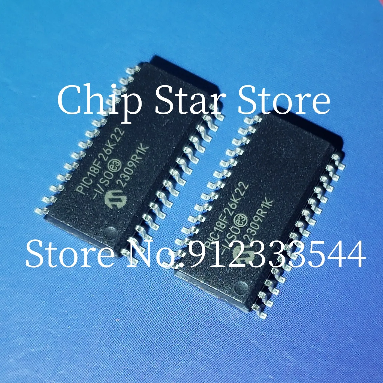 2-10pcs  PIC18F26K22-I/SO  PIC18F26K22  8Bit MCU Flash PIC18 Family PIC18F K2x Series Microcontrolle SOIC28 100%New And Original