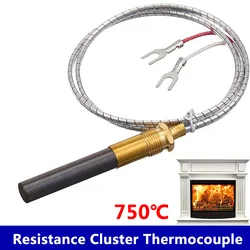 750 degree Millivolt Replacement Thermopile Generators Used on gas fireplace / water heater / gas fryer Cluster thermocouple