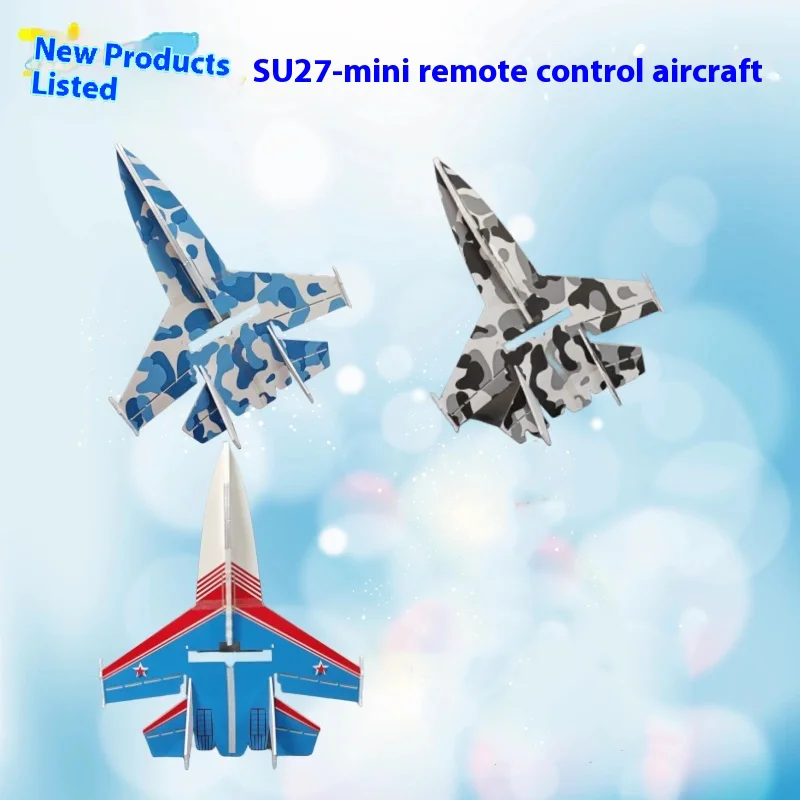 Model Airplane Remote Control Fixed Wing Su27 Mini Board Machine Mini Su27 Magic Board Airplane Glider Toy