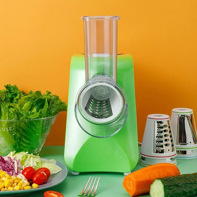 Бытовая техника, электрическая машина для резки овощей, артефакт, бытовая кухня, многофункциональная машина для измельчения картофеля, огурца, ломтика для салата