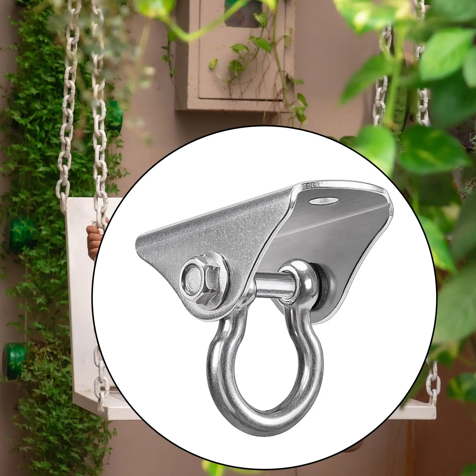 Heavy Duty High Strength Swing Hangers Ceiling Base Metal Hammock Hanging Hook Bracket Gym Sandbag Part Load Bearing up to 400kg