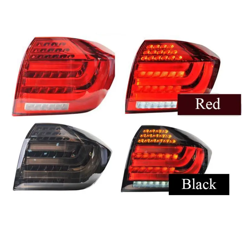 doxa Car Tail Lights For Toyota Highlander 2012-2014 Taillights LED Tail Light Rear Lamp DRL+Brake+Signal Auto Back lamp