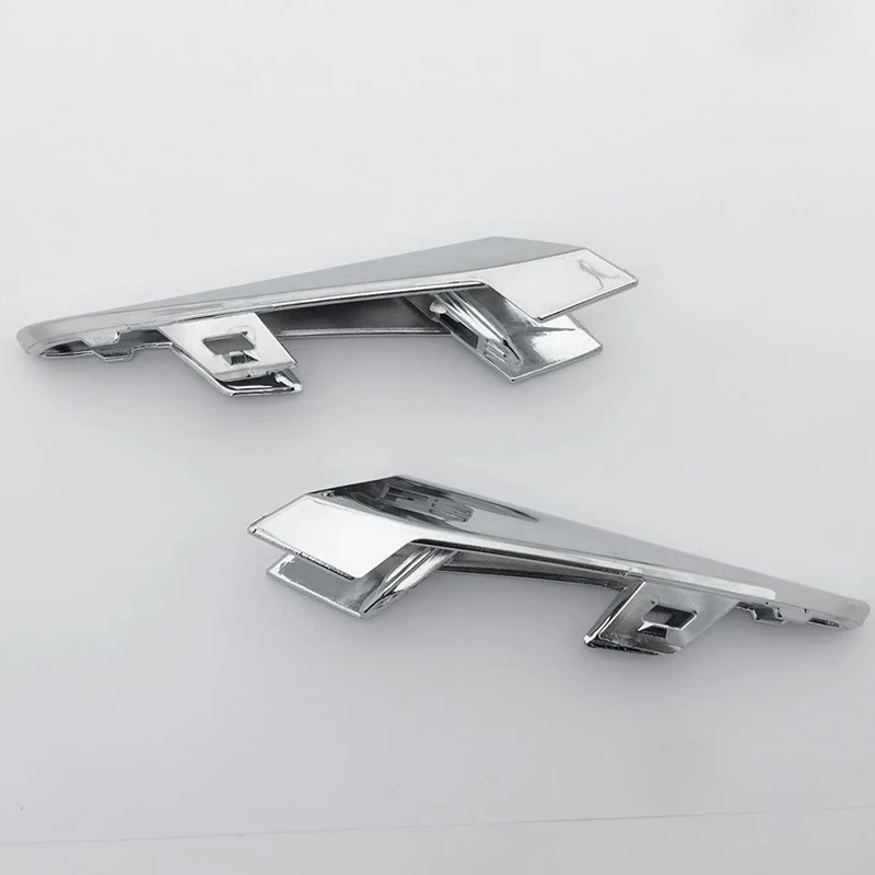 2 PièCes B63C-50-C12 B63C-50-C22 Voiture Antibrouillard Cadre Clignotant Chrome Couvercle DéCoratif pour Mazda