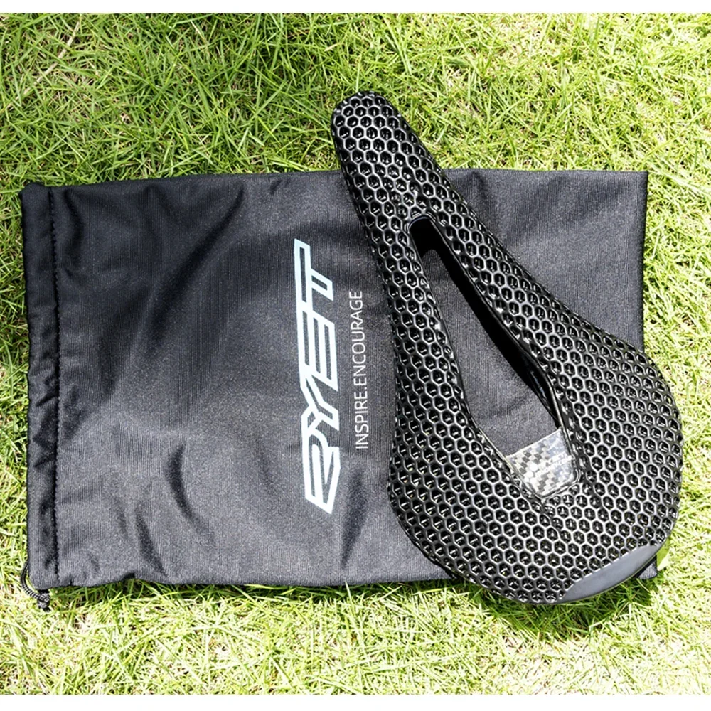 

2025 RYET Ultralight Full Carbon 3D Printed Saddle 180g Bicycle Seat Road MTB Mountain Gravel Seating For Men Women Bike Parts