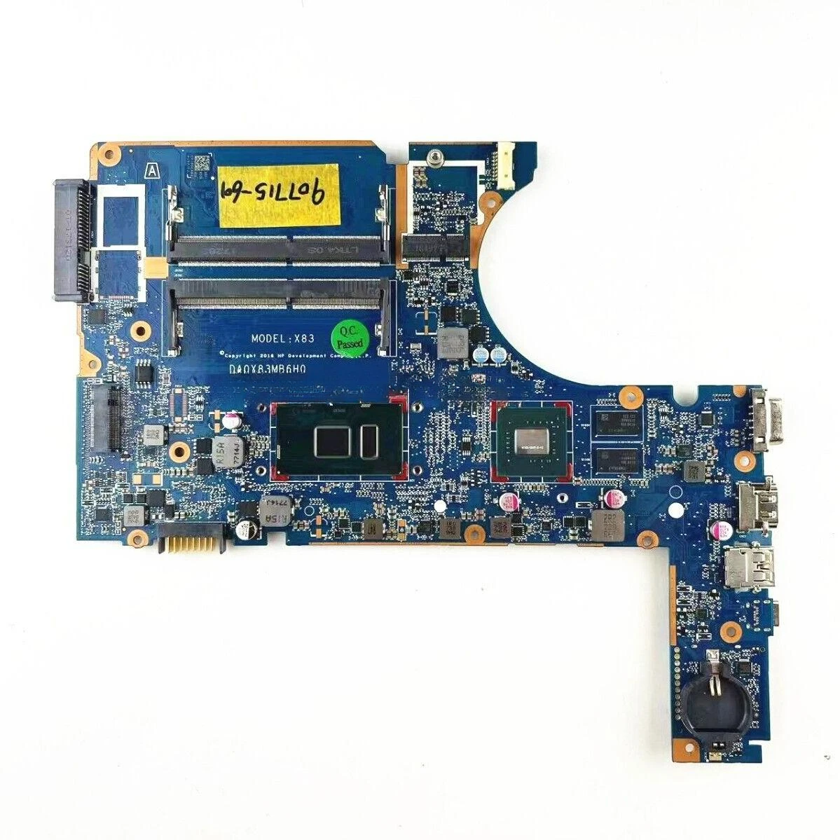 

DA0X83MB6H0 907715-601 For HP Probook 450 470 G4 main board