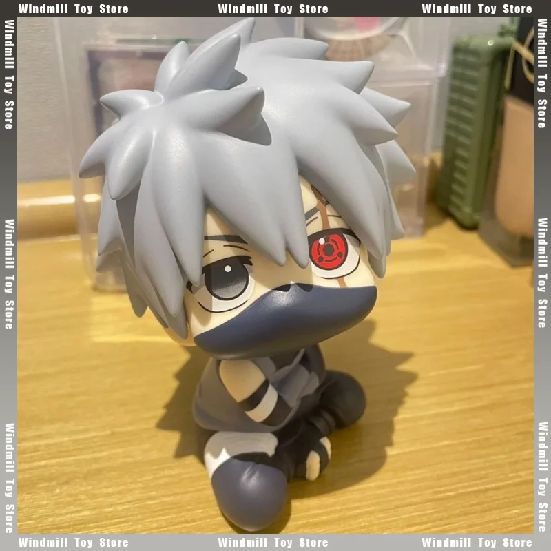 

10cm Hatake Kakashi Uzumaki Naruto Anime Figure Model Toy Collectible Figure Desktop Ornament Decoration Holiday Gift Collection