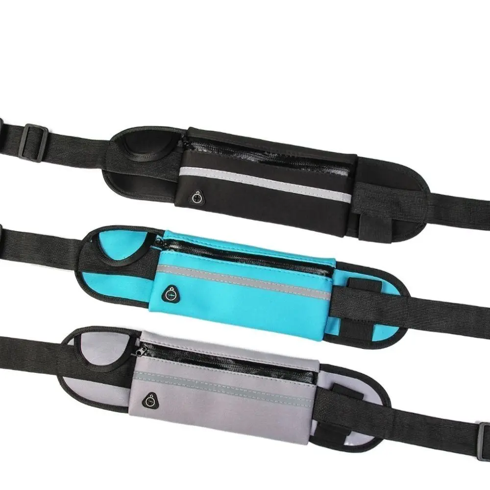 Riñonera deportiva antirrobo para correr, impermeable, ajustada, para teléfono móvil, Fitness, cinturón para correr