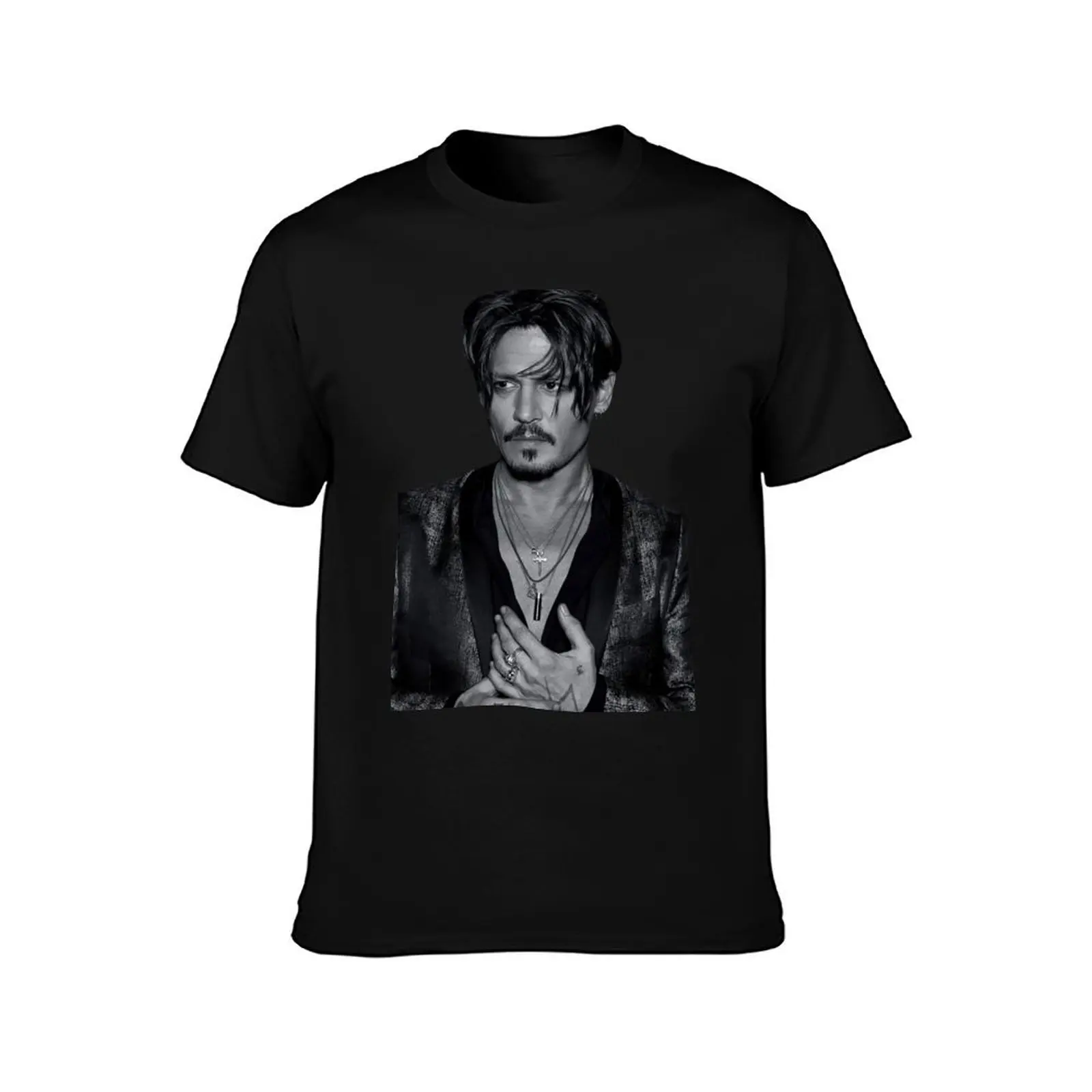 Jonny depp, justice for jonny T shirt T-Shirt t shirts for man cotton soft T-Shirt