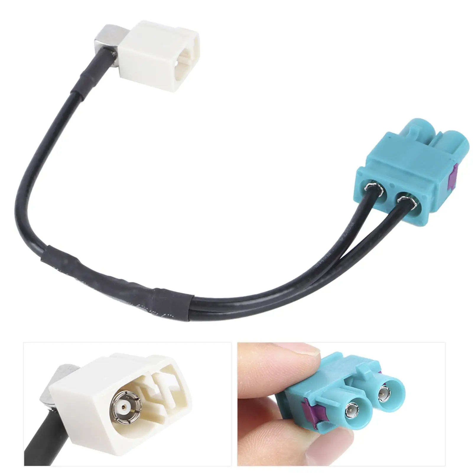 2 إلى 1 MIB هوائي محول G FAKRA راديو ل rcd330g RCD330 RCN210 RCD510 صالح desay #4