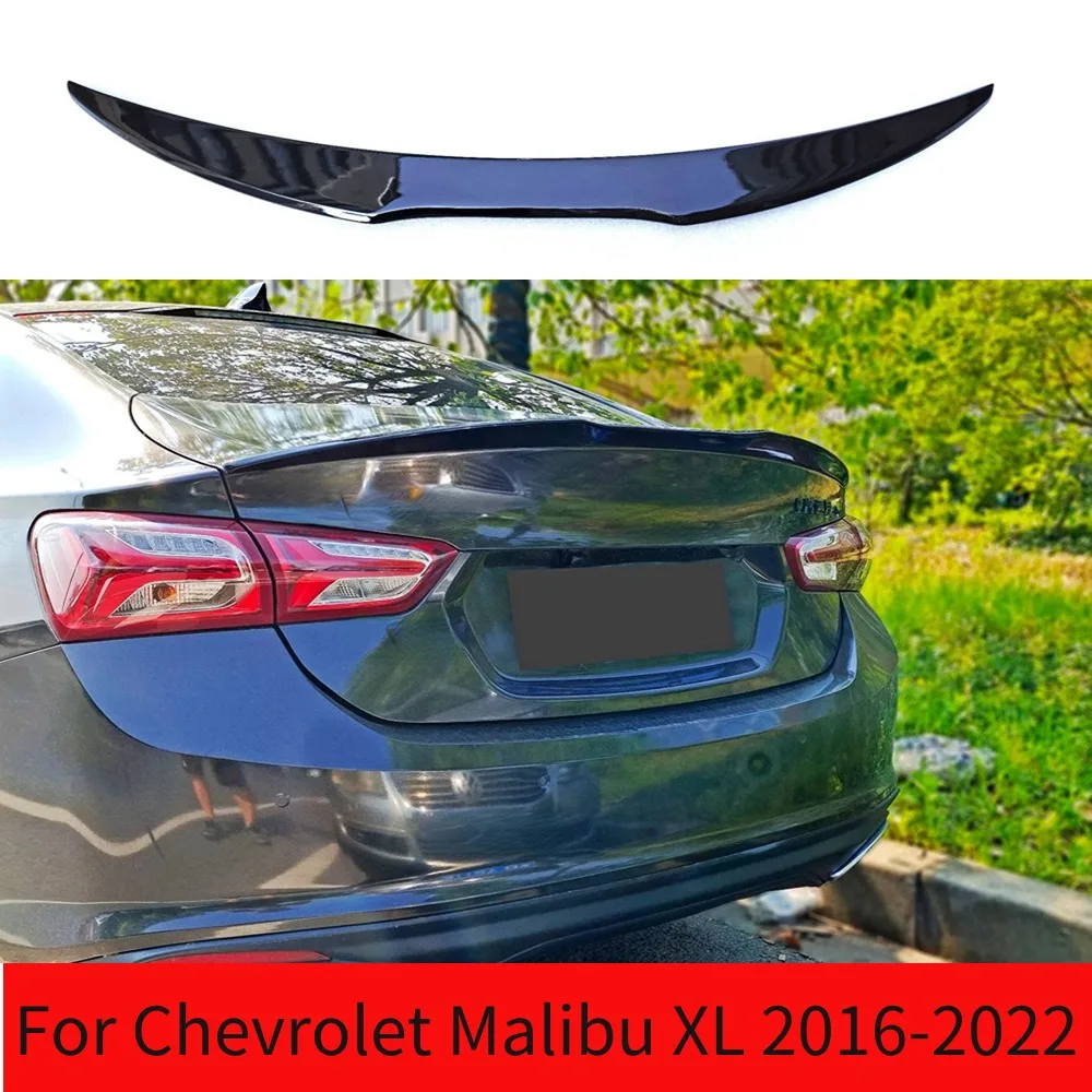 

Для Chevrolet Malibu XL 2016-2022 задний спойлер багажника, крыло, Refitt, спойлер, комплект украшений для хвостового крыла, хвостовое крыло