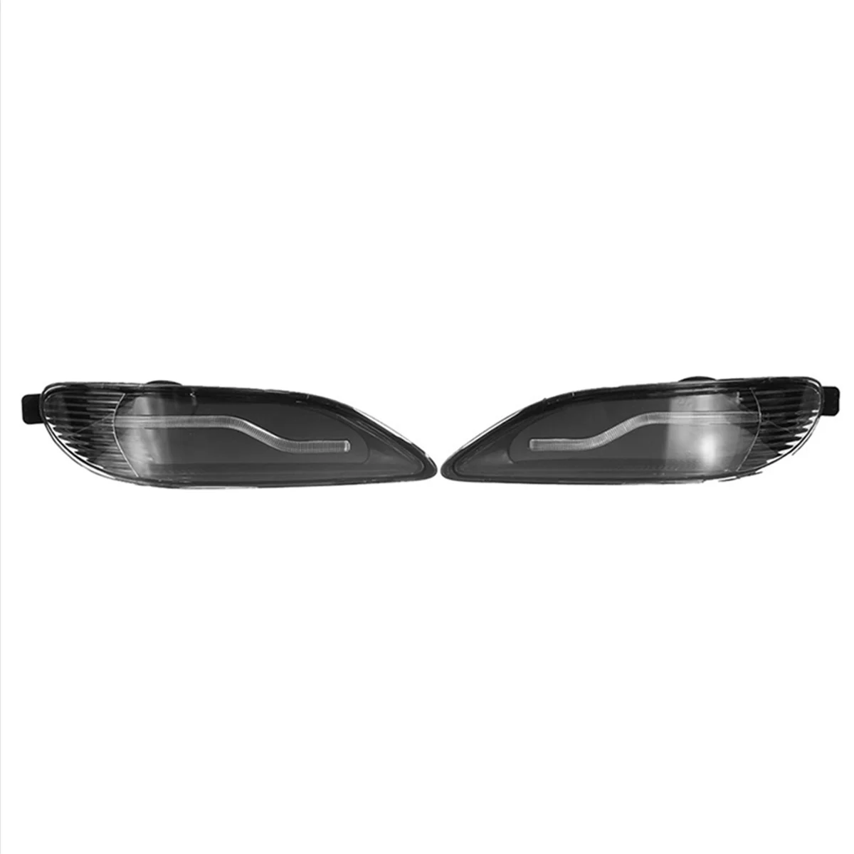 1Pair Front Fog Light Assembly Daytime Running Lights for Toyota Corolla 2001-2008 Camry 2002-2004