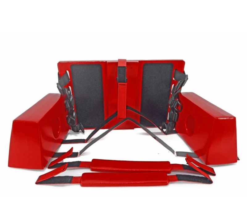 

Head retainer Floating plate Supporting rescue equipment Emergency rescue retainer to protect the head