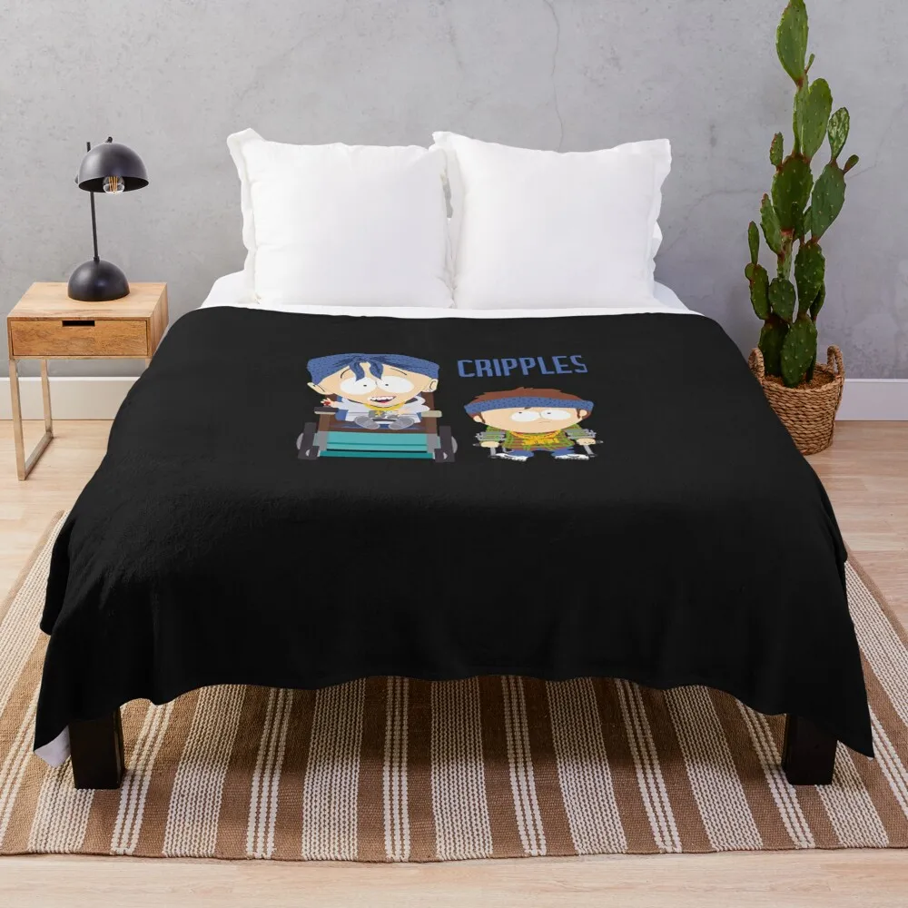 South Park Jimmy and Timmy CRIPPLES Classic T-Shirt Throw Blanket Loose heavy to sleep Blankets