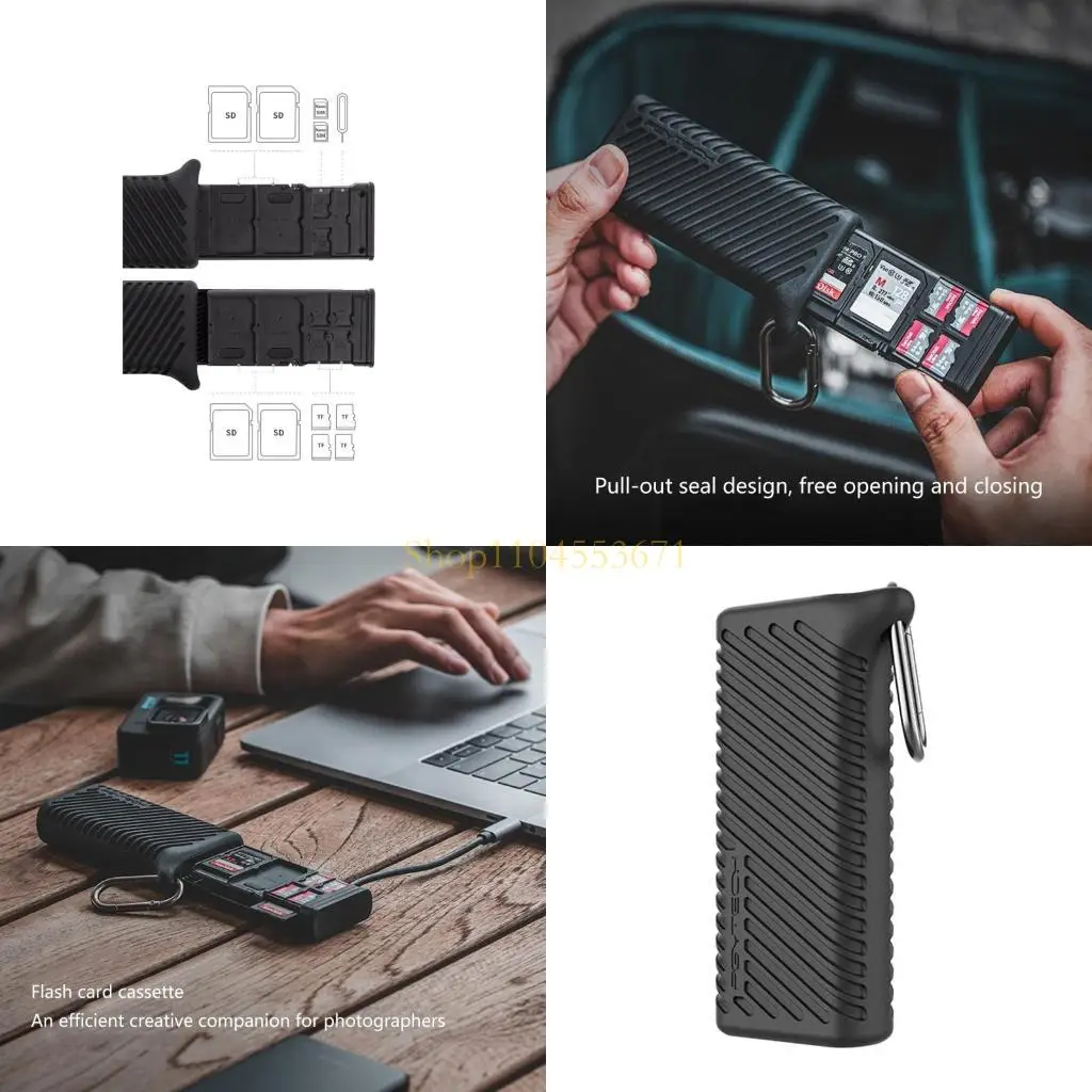 

Best Seller Memory Card Case Holder Storage Box Organizers High Speed Card Reader Tool Box