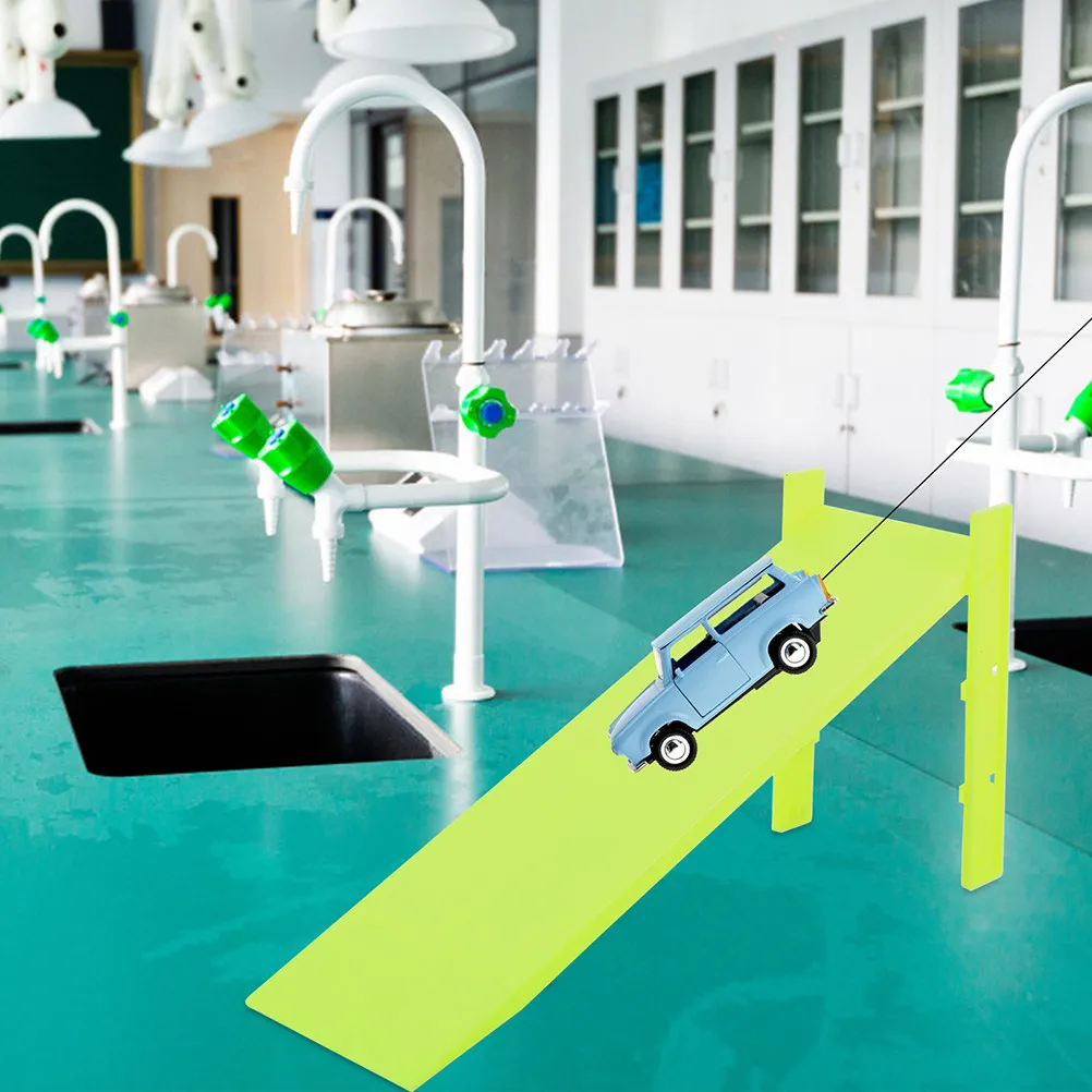 3Pcs Inclined Plastic Slopes Physics Experiments Teaching Tool Friction Trolley Slopes Mechanic Experiment Equipment School Aids