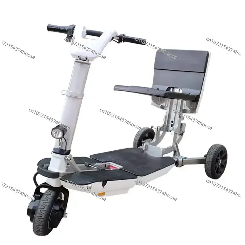 Remote Control Electric Scooter， Folding Electric Vehicle Electric Tricycle