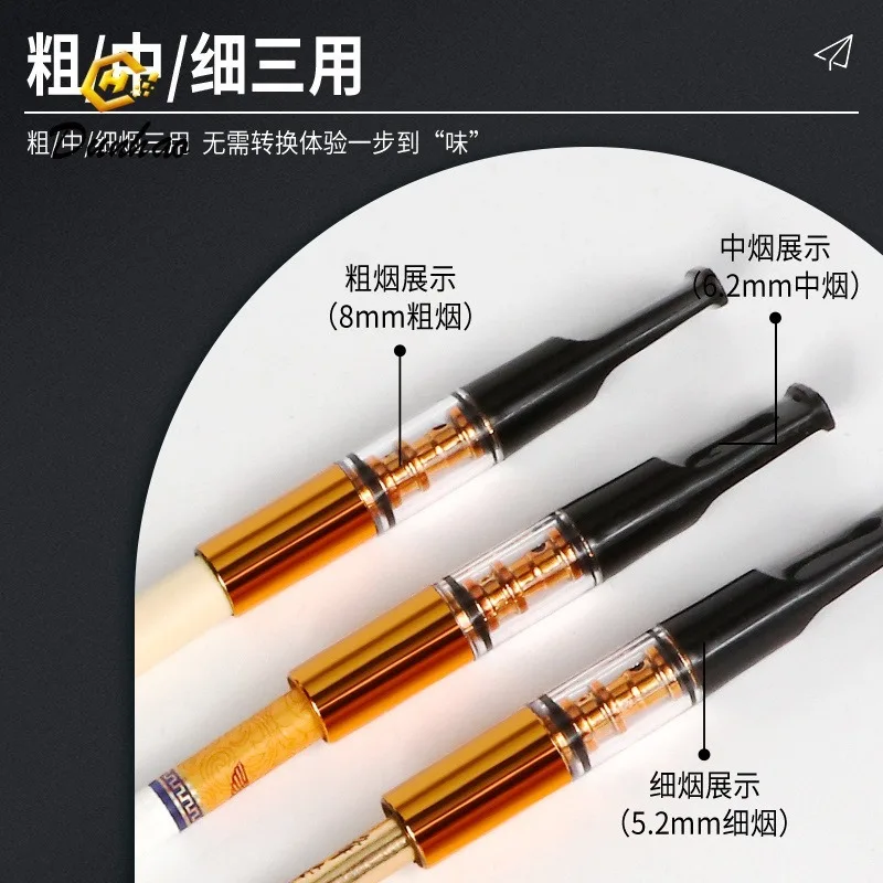 4pcs 8pcs wholesale price Cycle Use Mouthpiece for cigarette Reduce Tar Healthy Cigarette Mouth Filter Men Gift Cigarette Holder