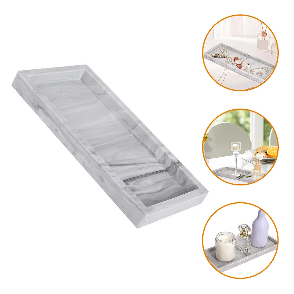 Living Room Storage Tray Coffee Table Tray Kitchen Tray For Counter Decorative Key Cosmetics Storage Tray Silicone Storage Tray