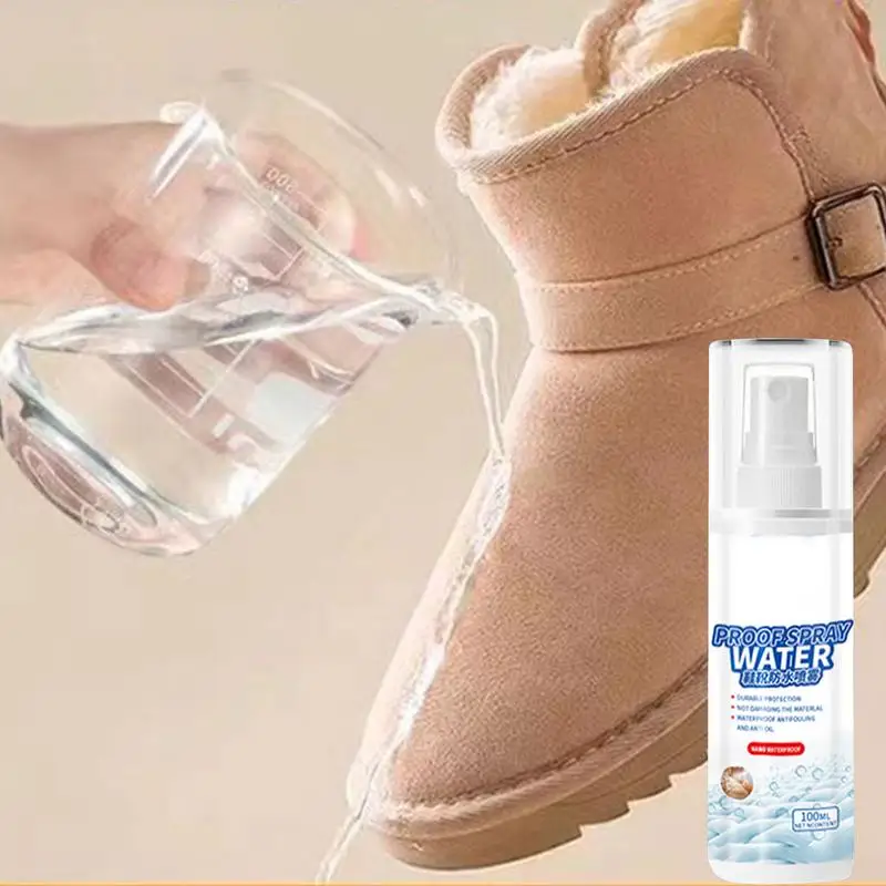 Water and Stain Shoe Protector 100Ml Stain Repellent Protection Waterproof Spray Multi purpose anti dirty spray