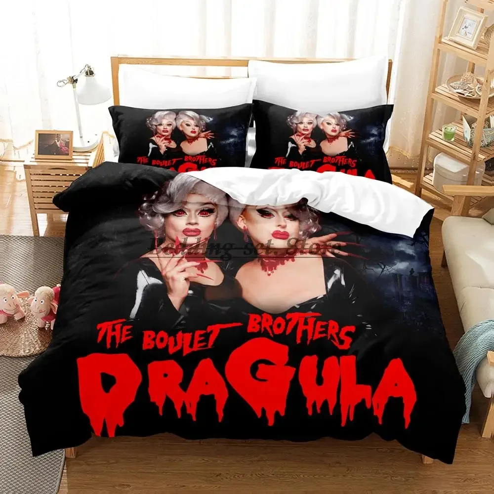 2023 Boulet brothers dragula titans Bedding Set Single Twin Full Queen King Size Bed Set Aldult Kid Bedroom Duvetcover Sets Bed