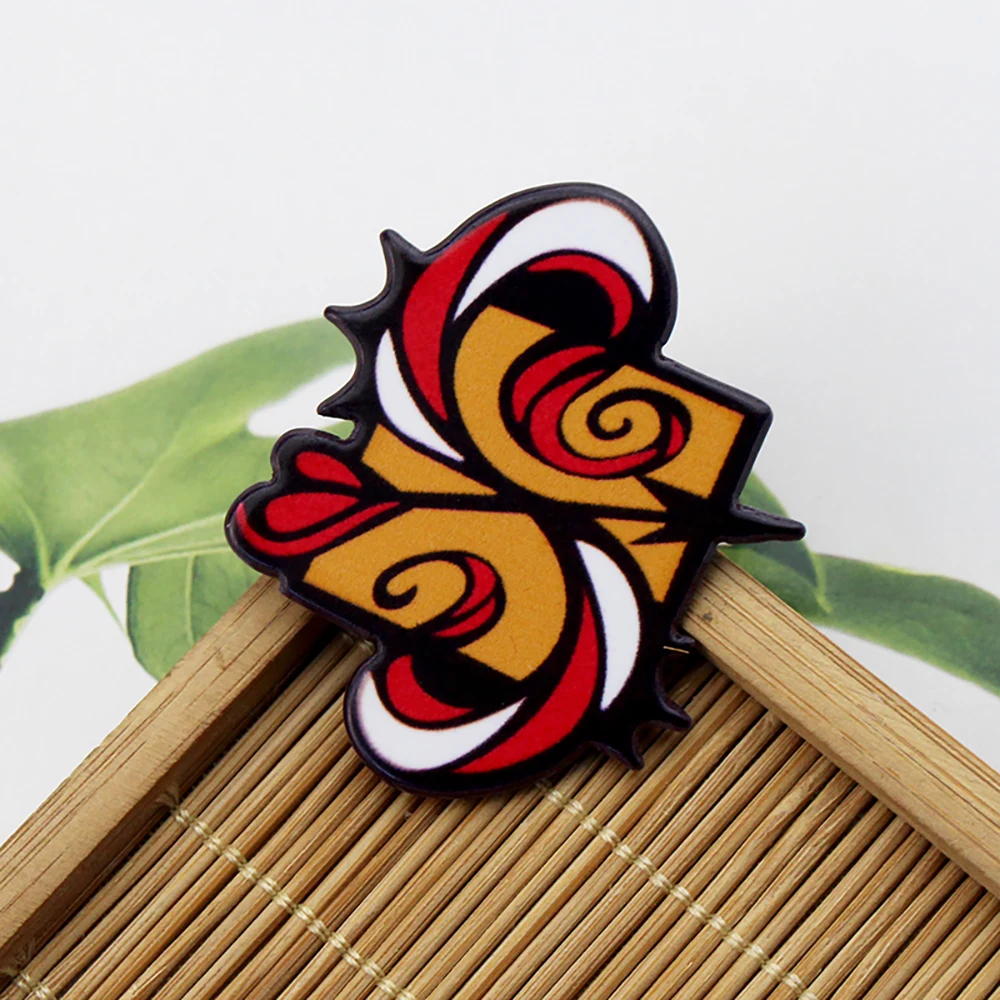 SK8 The Infinity S Logo Badges Brooches Langa Reki Miya Cosplay Pins Brooches for Women Men Lapel Pin Jewelry Gift view 3