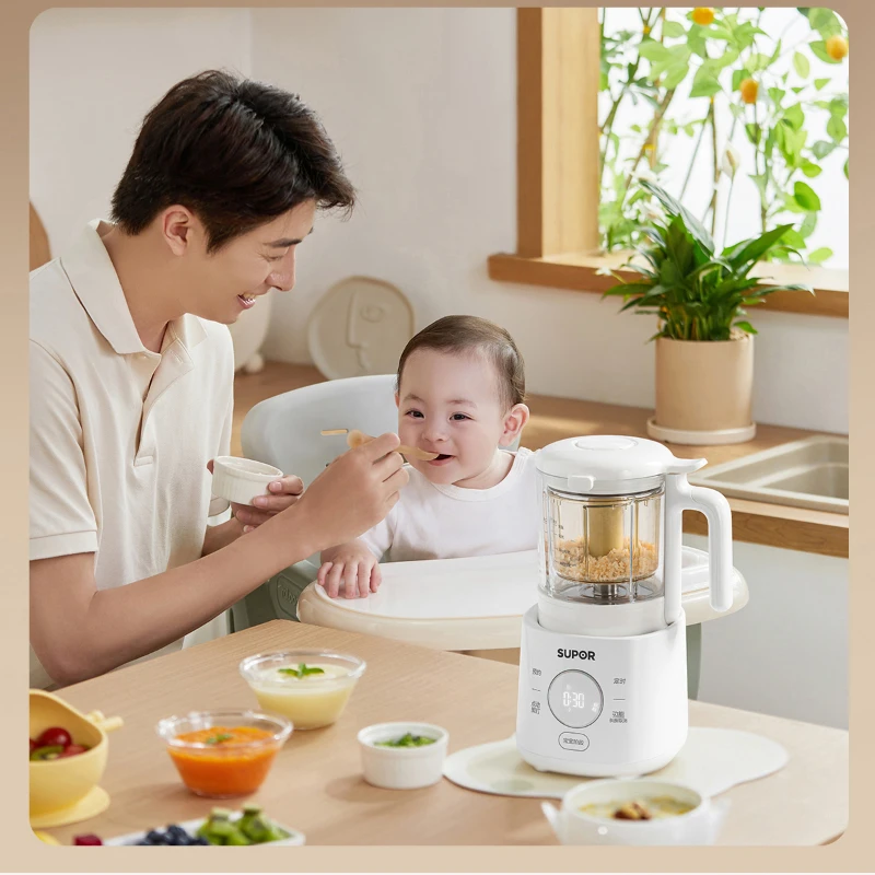 Baby's Babycook-Month-Old Baby Cooking and Beating Integrated Infant Rice Cereal Cooking Machine Special Tools  Mixeur Blender