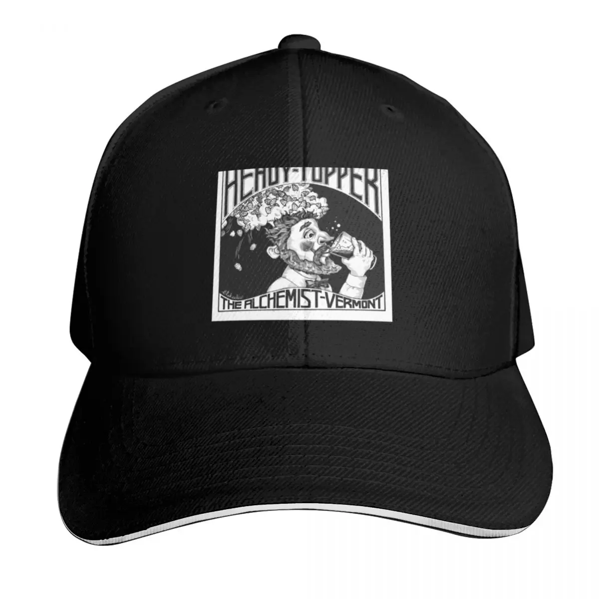 Heady Topper The Alchemist Brewing Baseball Cap Streetwear Hip Hop Trendy Vintage Retro Embroidered Lightweight Packable