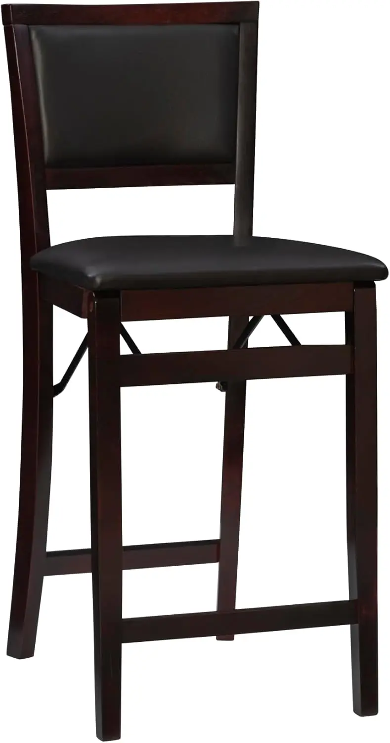 

Home Decor Keira Pad Ba Folding Counter Stool, 24-Inch