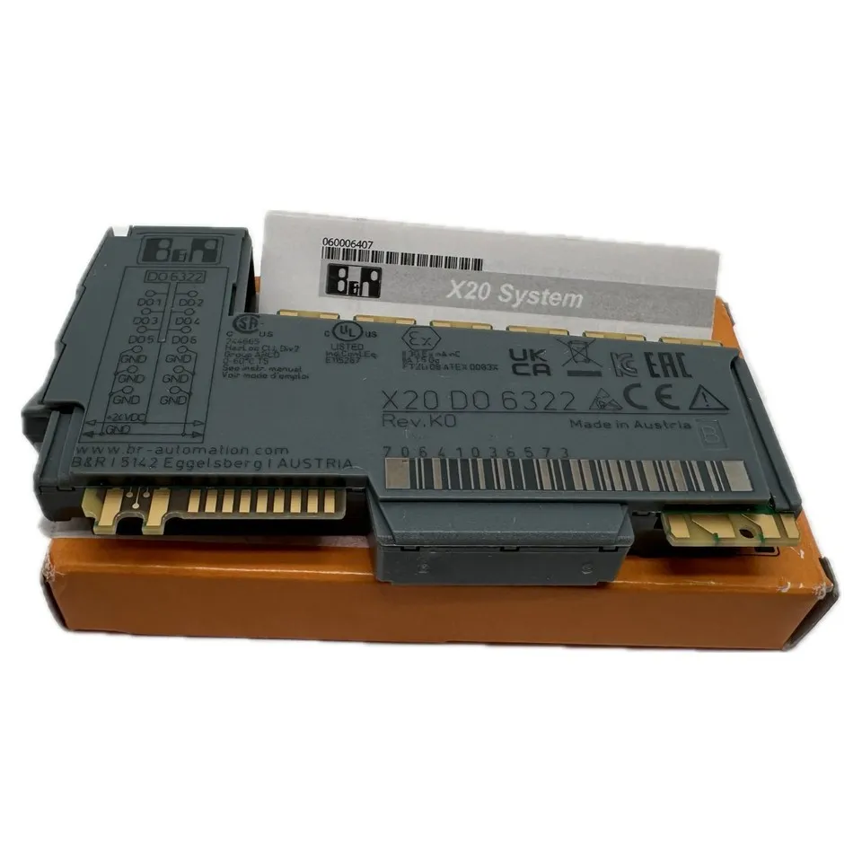 New Original Ready Stock X20DO6322. Industrial Automation PAC Dedicated PLC Programming Controller