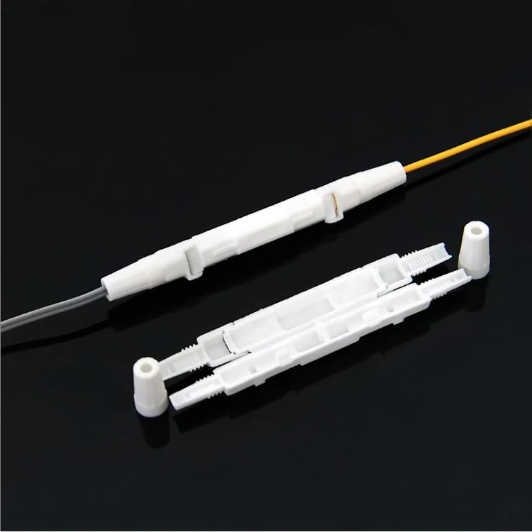 Drop Cable Protection Box Optical Fiber Protection Box Small Round Tube Heat Shrink Tubing to Protect Fiber Splice Tray